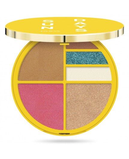 Pupa Sun Days Face and Eyes Palette Waterproof