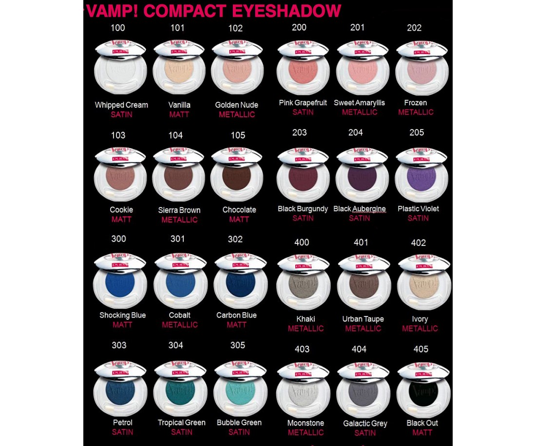 Pupa Vamp! Compact oogschaduw(oude versie)