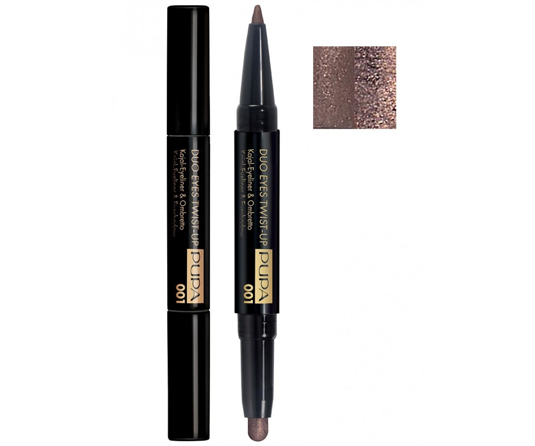 Pupa Duo eyes Twist-up Kajal - Dark Cacoa
