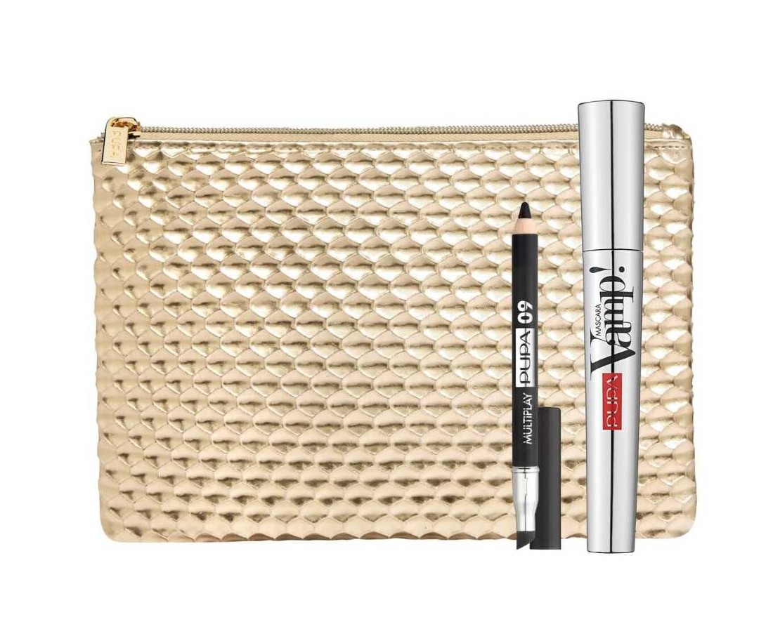 Pupa Vamp! Mascara black met gratis Multiplay pencil in luxe etui