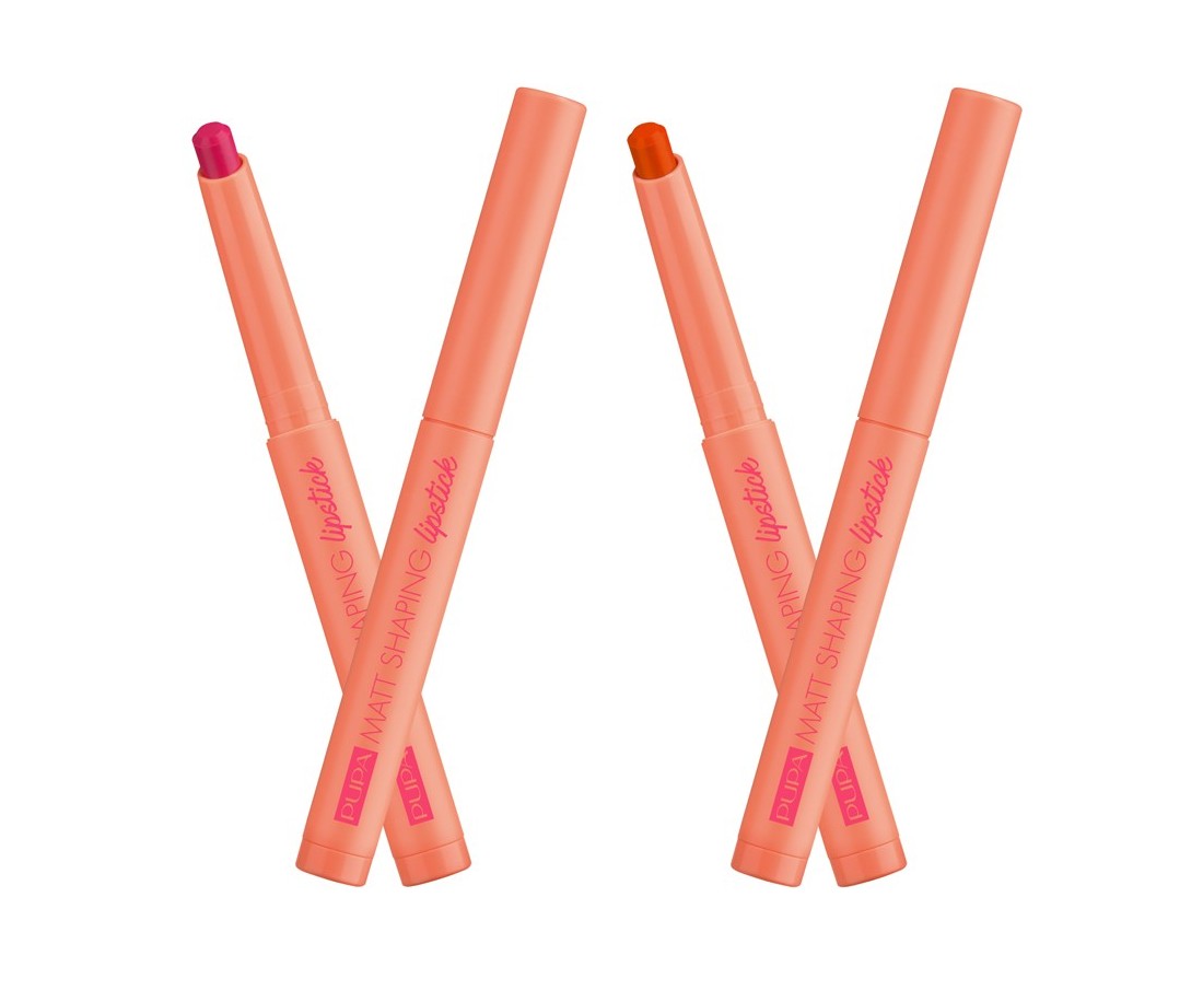 Pupa Matt Shaping Lipstick - Summer In L.A. - outlet